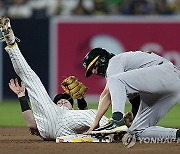 Athletics Padres Baseball