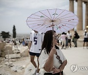 GREECE WEATHER HEATWAVE