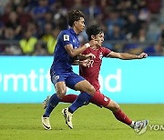 Thailand Singapore Soccer WCup