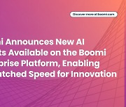 Boomi Announces New AI Agents Available on the Boomi Enterprise Platform, Enabling Unmatched Speed for Innovation