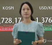 코스피, FOMC 부담 이기고 2,720선 회복…코스닥은 강보합(종합)