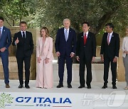 [포토]완전체 이룬 G7…정상회의 개막