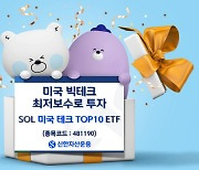 신한자산운용, 미국테크 ETF 상장 3주만 순자산 300억 돌파