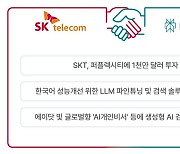 SKT, 美 검색엔진 퍼블렉시티와 맞손…AI 개인비서 고도화