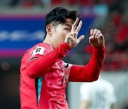 원정 중국 관중 비매너 야유에…손흥민 ‘3-0 손동작’ 침착한 응수