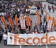 Colombia Teachers Protest