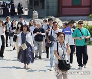 방한 외국인 관광객 급증했다