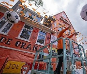 Euro 2024 Soccer Netherlands Orange Street