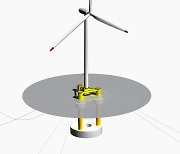 대우건설, 15MW급 부유식 해상풍력 모델 ‘개념설계 기본승인’ 획득