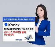 삼성운용, ‘KODEX 미국AI테크TOP10+15%프리미엄’ 순자산 1000억 돌파