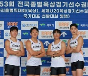 남자 400ｍ 계주 대표팀, 10년 만에 한국 신기록