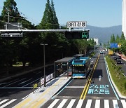 창원 S-BRT 개통 한 달…이용객 증가·통행시간 단축