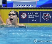 월시, 여자 접영 100ｍ 세계新…러데키, 4회 연속 올림픽 출전