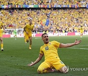 Euro 2024 Soccer Romania Ukraine