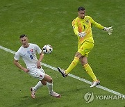 Euro 2024 Soccer Belgium Slovakia