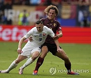 Euro 2024 Soccer Belgium Slovakia