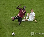 Euro 2024 Soccer Belgium Slovakia