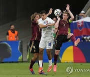 Euro 2024 Soccer Belgium Slovakia