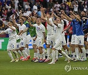 Euro 2024 Soccer Belgium Slovakia