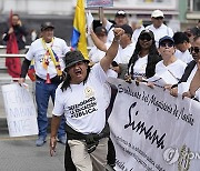 Colombia Teachers Protest