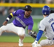 Dodgers Rockies Baseball