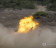 불꽃 내뿜는 K2 전차