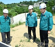 오세훈 시장, 사당IC 저류조 증설 사업 현장 점검