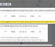 "영부인께 엿 3백만 원어치 선물해도 돼요?" 권익위 답변은‥