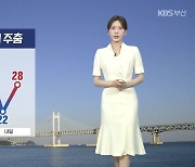 [날씨] 부산 내일 무더위 ‘주춤’…곳곳 오전부터 약한 비