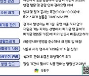 성동구 '팝업스토어 매뉴얼' 제작…"폐기물·소음 해법 모색"