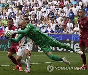 Euro 2024 Soccer Slovenia Serbia