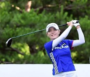 [포토] 홍예은, '기분 좋은 미소' (BC카드·한경 레이디스컵 2024)