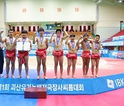 '2관왕' 증평초, 제1회 괴산유기농배전국장사씨름대회 우승