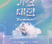 'SBS 가요대전 Summer' 스키즈·아이브·르세라핌·이영지 출격 [공식]