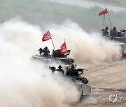 K1E1 전차 기동훈련