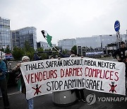 France Israel Palestinians Protest