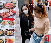 삼겹살·치킨에 꽂힌 외국인…서울서 284만원 썼다