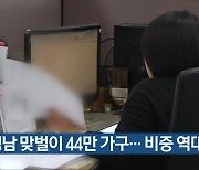 경남 맞벌이 44만 가구…비중 역대 최고