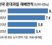 매년 축구장 1200개 과수원이 사라진다