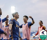 '주민규 2골 1도움' 울산, 제주에 3-2 승리…포항, 인천 3-1 제압