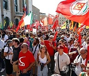 ITALY INDIA PROTEST