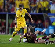 Euro 2024 Soccer Belgium Romania