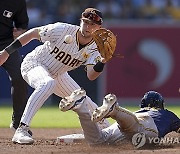 Brewers Padres Baseball