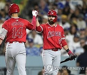 Angels Dodgers Baseball