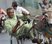 PAKISTAN DONKEY CART RACE