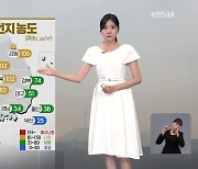 [퇴근길 날씨] 중부, 미세먼지 ‘나쁨’…내일 맑고 강한 자외선