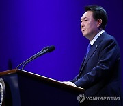 74주년 6·25전쟁, 기념사 하는 윤석열 대통령