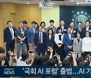 '국회 AI 포럼' 출범...AI 기본법 초석 마련한다