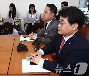 22대 국회 의사 일정 발표하는 여야 원내수석부대표