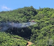 김윤철 합천군수, 산림청에 밤 방제 헬기 지원 확대 건의